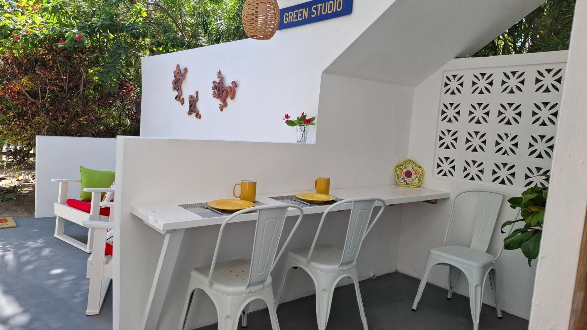 Amanda'S Place Green Studio - Pool And Tropical Garden Caye Caulker Exterior foto